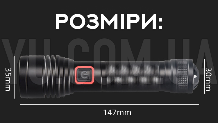 Компактний ручний ліхтарик BL P02-P50 Компактний ручний ліхтарик BL P02-P50